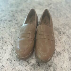 Vintage 7 Eight leather loafers